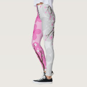 Leggings Bannières de fleurs de cerisier (Gauche)