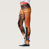 Leggings Baril de cow-girl de rodéo de Houston emballant (Gauche)