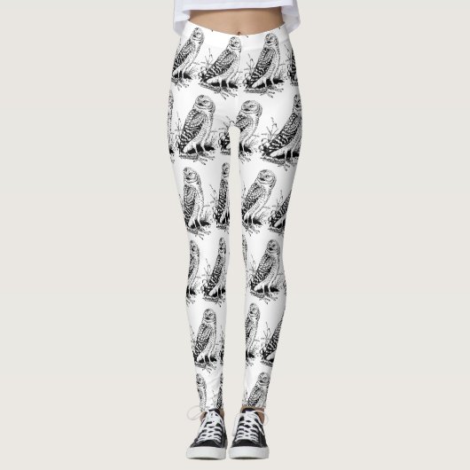 Leggings Barne Owl Thunder_Cove (Devant)