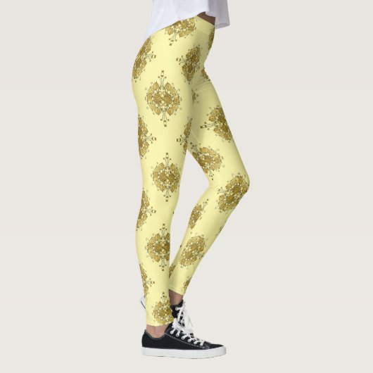 Leggings Baroque d'or d'été (Droite)