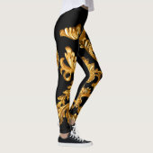 Leggings Baroque d'or, éléments ornementaux. (Droite)