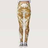 Leggings Baroque Doré (Devant)