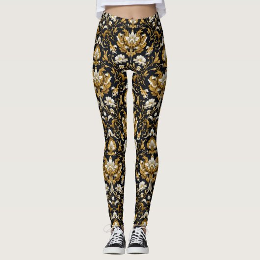 Leggings Baroque Floral (Devant)