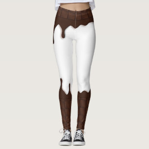 Leggings Barre à bonbons au chocolat