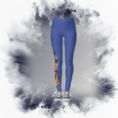 Leggings Bas de chat chapeauté Blue Rose