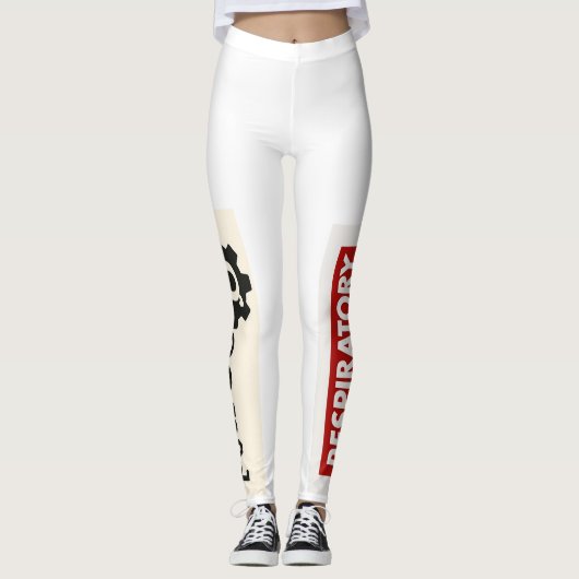 LEGGINGS BAS DE COMPRESSION RESPIRATOIRE (Devant)
