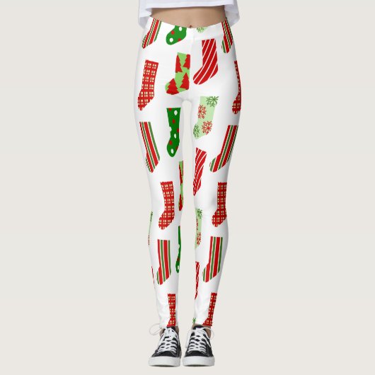 Leggings Bas de Noël (Devant)