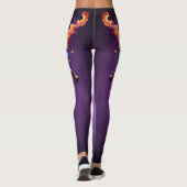 Leggings Baseball en feu. (Dos)