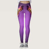 Leggings Baseball en feu. (Devant)