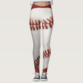 Leggings Baseball Personnalisé (Devant)