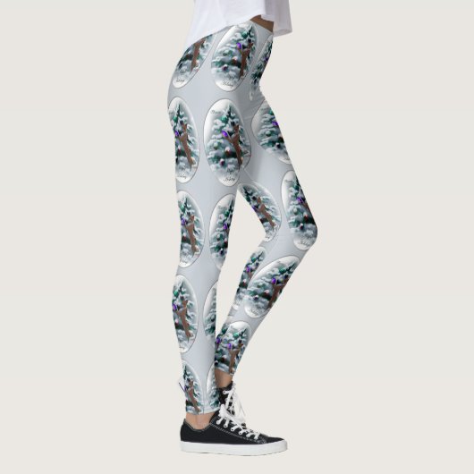 Leggings Basenji Merry Christma (Droite)