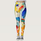 Leggings Bataille maritime de Kandinsky 1913 (Devant)
