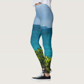 Leggings Bateau de croisière tropical (Gauche)