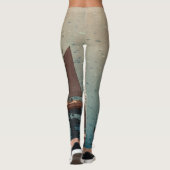 LEGGINGS BATEAUX JAPONAIS SUR HAUTS JAMBRES IMPRIMÉS (Dos)