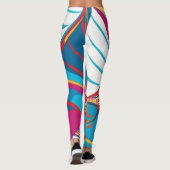 Leggings Batik coloré Parang Pop Motif (Dos)