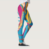 Leggings Batik coloré Parang Pop Motif (Droite)