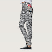 Leggings Batman | Harley Quinn et Joker Love/Hate (Gauche)