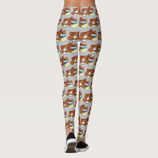 Leggings Bâtonnets de poisson Bâtonnets de poisson Doigts d (Dos)