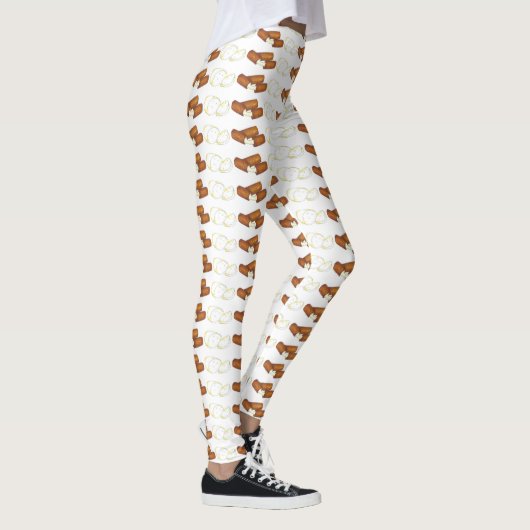 Leggings Bâtons Mozzarella Fromage Poignée Aliments Pieds d (Droite)