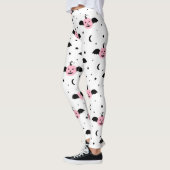 LEGGINGS BATS CITROUILLES ROSES (Gauche)