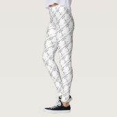 Leggings Battement de coeur mon rythme interne de sinus de (Gauche)