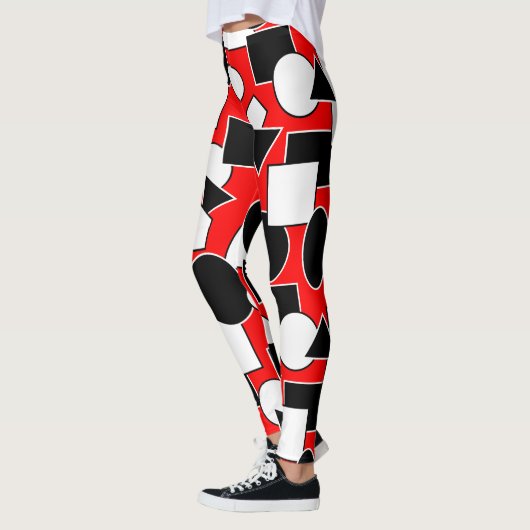 Leggings Bauhaus Collage (Gauche)