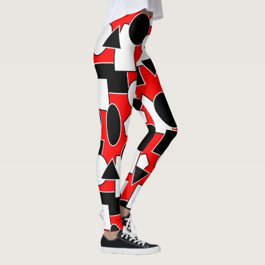Leggings Bauhaus Collage (Droite)