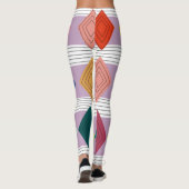 Leggings Bauhaus Diamond Quilt (Dos)