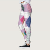 Leggings Bauhaus Diamond Quilt (Gauche)