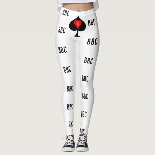 Leggings BBC Seule pique lame signe Thunder_Cove (Devant)