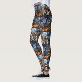 Leggings Beagle Halloween Effrayant (Gauche)