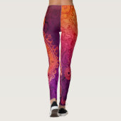 Leggings Beau Art Abstrait traditionnel (Dos)