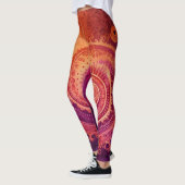 Leggings Beau Art Abstrait traditionnel (Gauche)