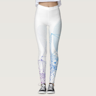 Leggings Beau Art Décor Géométrique Abstrait