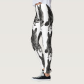 Leggings Beau berger allemand noir et blanc (Gauche)