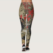Leggings Beau coq noir (Dos)