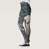 Leggings Beau cygne blanc (Gauche)