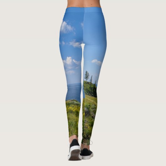 Leggings Beau lac Yellowstone (Dos)