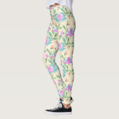 Leggings Beau Lilly Motif sans couture (Gauche)