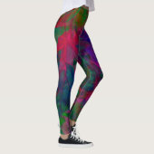 Leggings Beau moderne avec une jambe fluorescente (Droite)