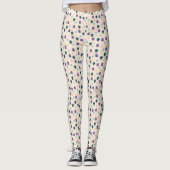 Leggings Beau Motif Fleurs (Devant)