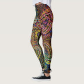 Leggings Beau motif PAISLEY (Gauche)