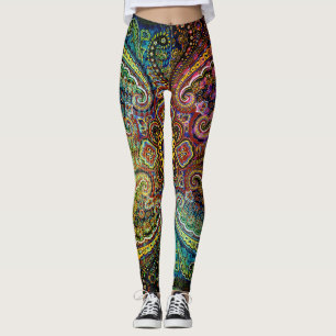 Leggings Beau motif PAISLEY