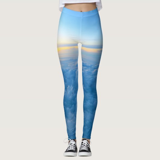 Leggings Beau nuage (Devant)