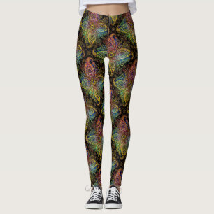 Leggings Beau Paisley Motif