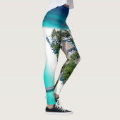 Leggings Beau Paysage De Plage (Droite)