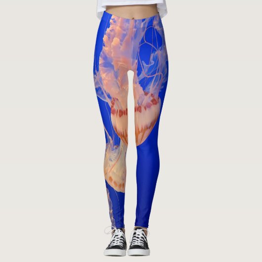 Leggings Beau Paysage Marin (Devant)