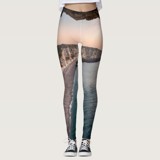 Leggings Beau Paysage marin (Devant)