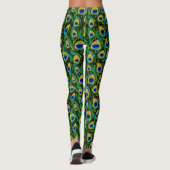 Leggings Beau Peacock Poster de animal Planner (Dos)