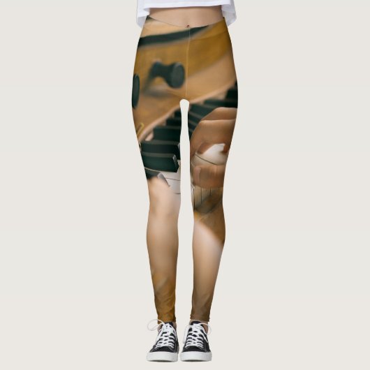 Leggings Beau piano (Devant)